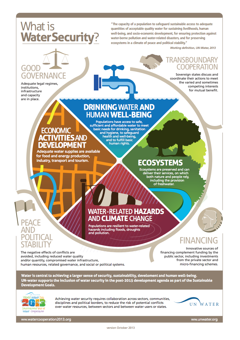 water security for a sustainable future essay